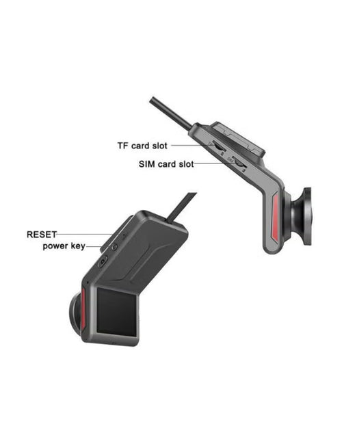 4G Smart Dash Cam Front & Rear Dual Camera – WiFi GPS Live Recording Wide Angle Car Camera | Easy Install | COD Available