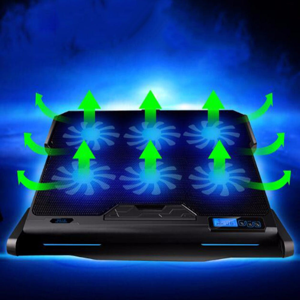 Laptop Cooling Pad Board – Multi Fan USB Cooler for Gaming Laptops | Silent & Portable Design