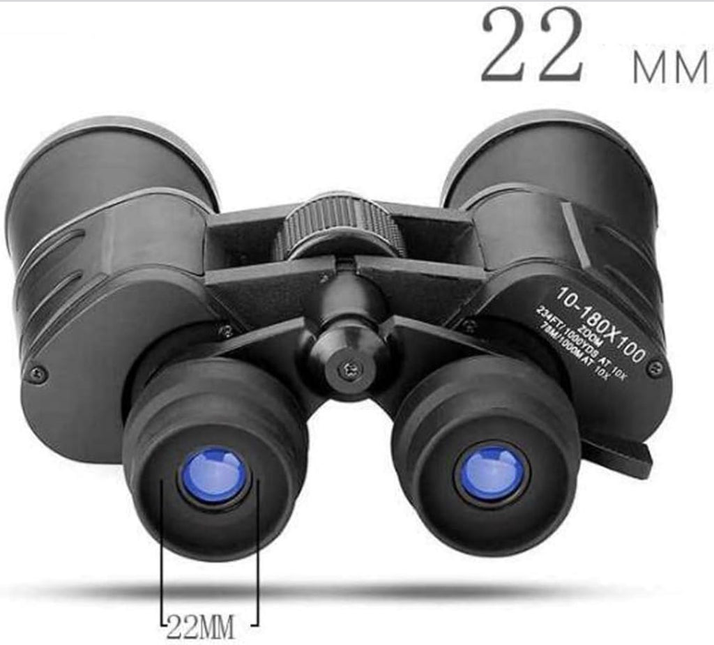 Portable Monocular Telescope 10-180x100 Zoom Binoculars – HD Long Range Waterproof Metal Body for Bird Watching, Travel & Outdoor Use | COD UAE